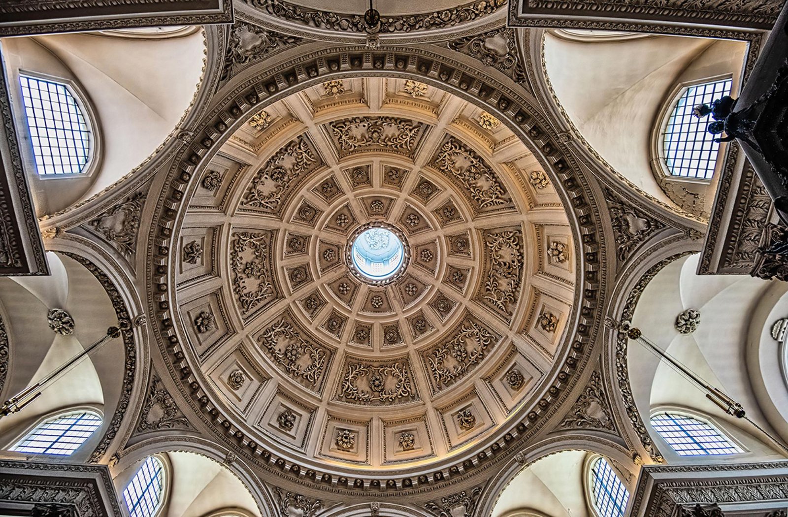 London Photography Awards Winner - Ceiling, St. Stephen Walbrook