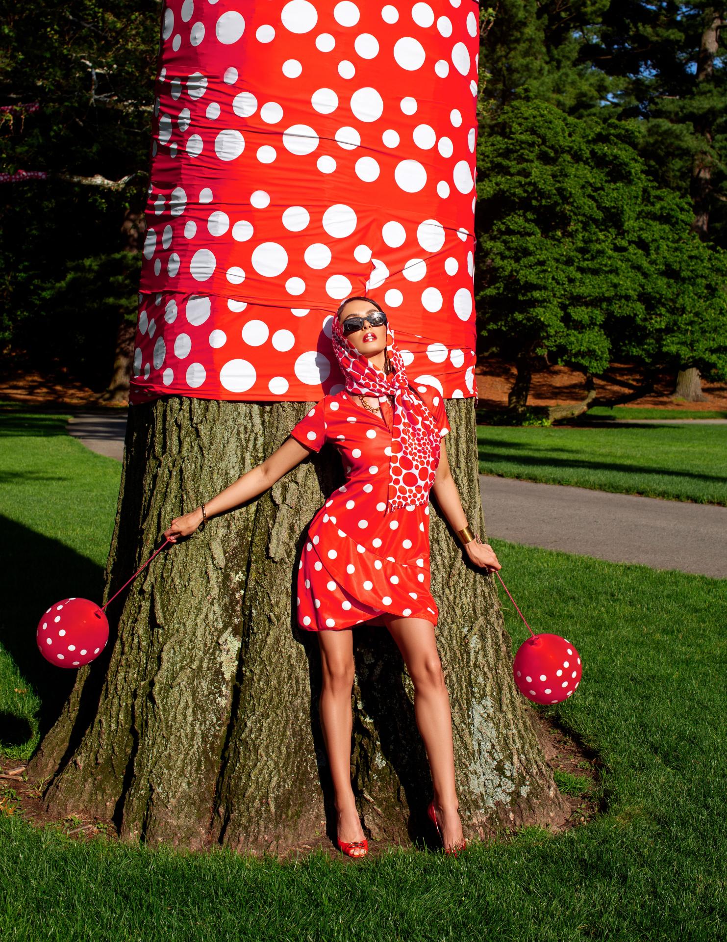 London Photography Awards Winner - Yayoi Kusama X Botanic Garden of New York