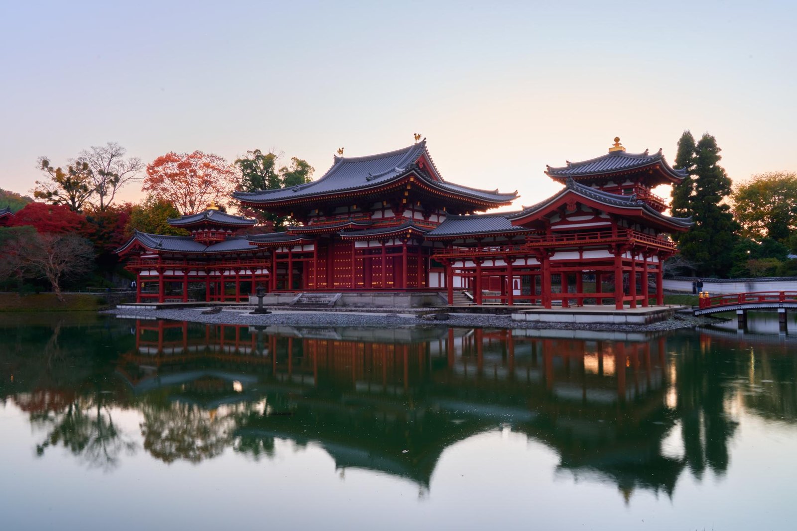 London Photography Awards Winner - Twilight the Phoenix Hall of Byodoin Temple