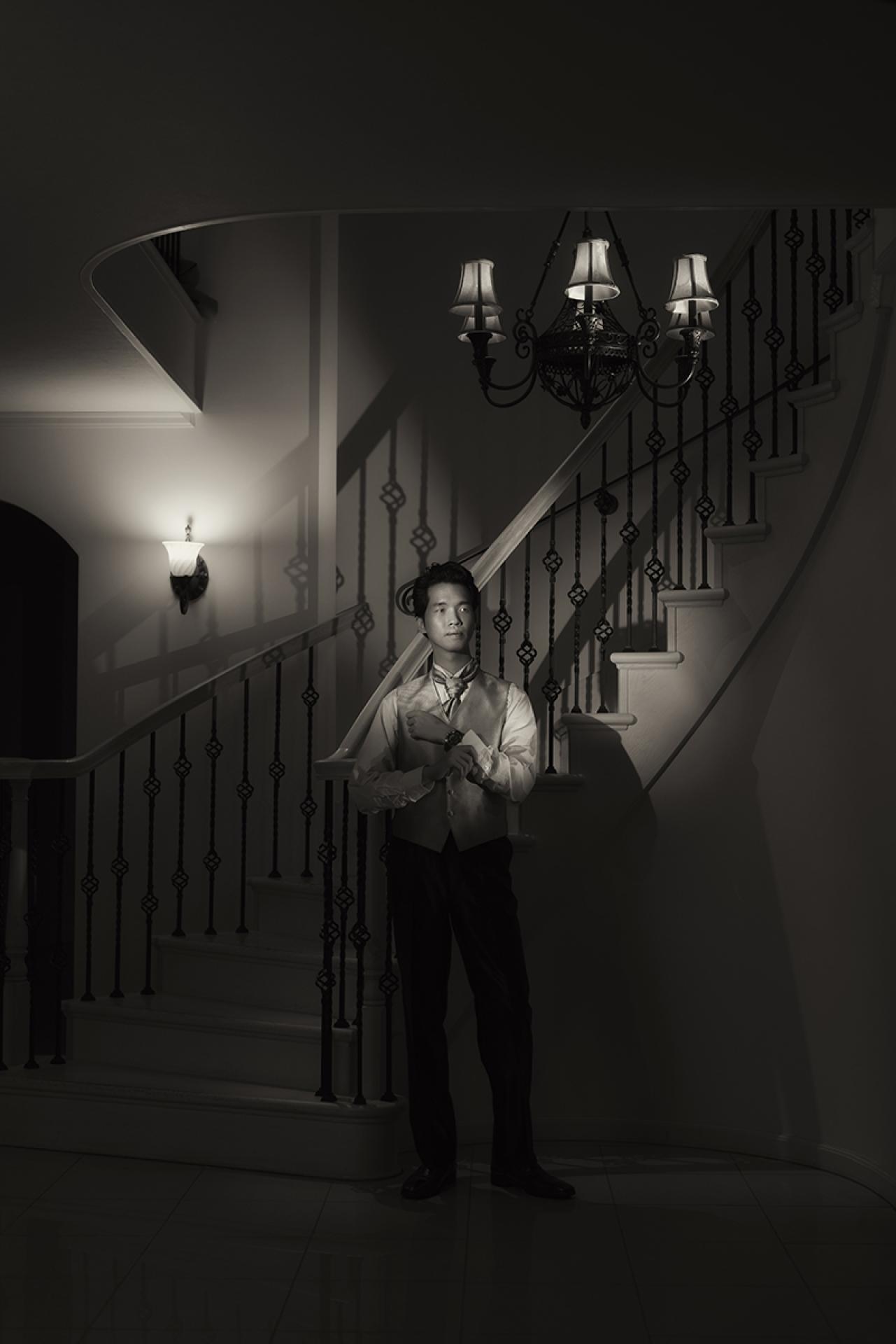 London Photography Awards Winner - Gentlemen and Spiral Staircase