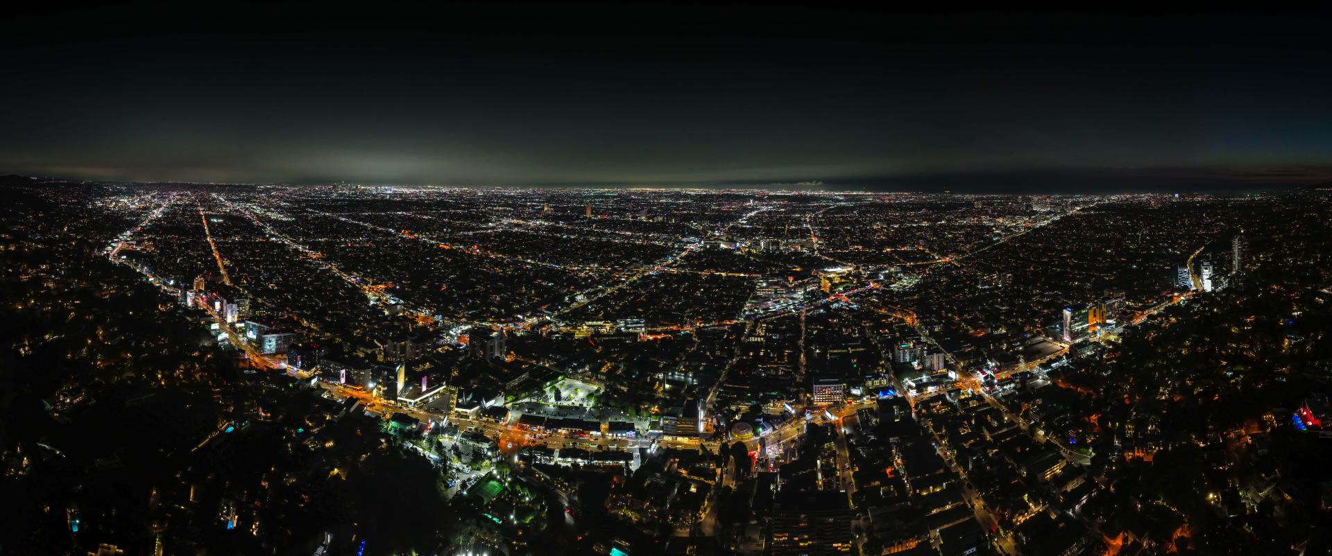 London Photography Awards Winner - City of Stars: Twilight's Embrace on Sunset Boulevard