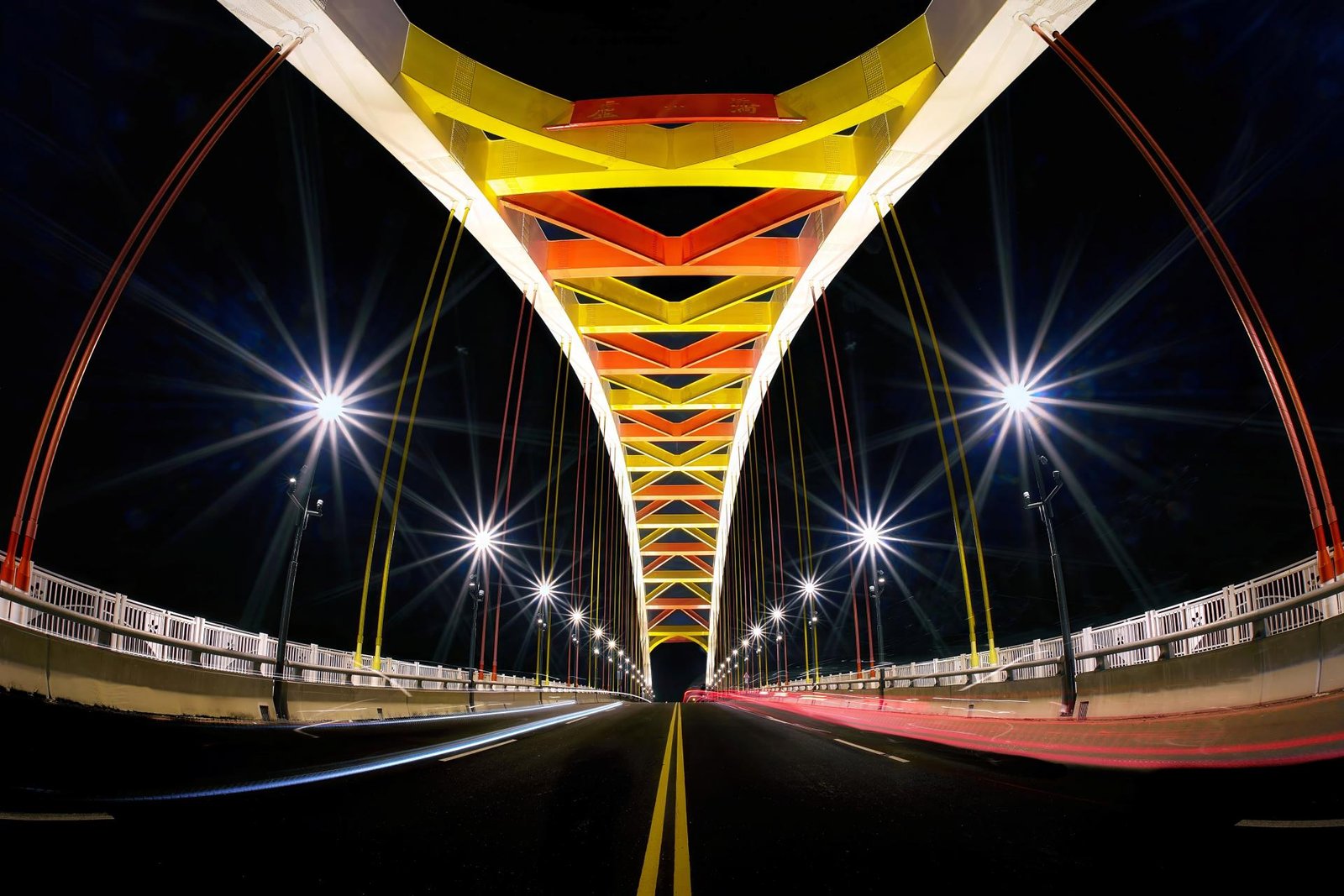 London Photography Awards Winner - The Night View of Lushan Bridge 