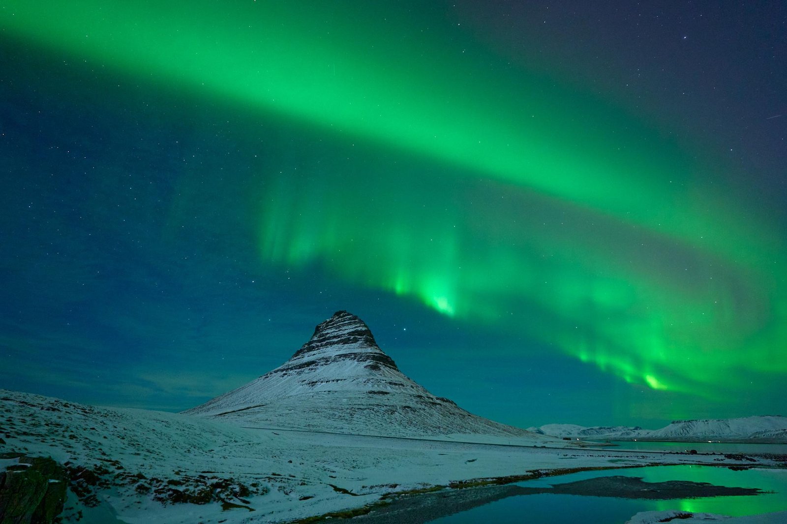 London Photography Awards Winner - Aurora Dancing above Kirkjufell
