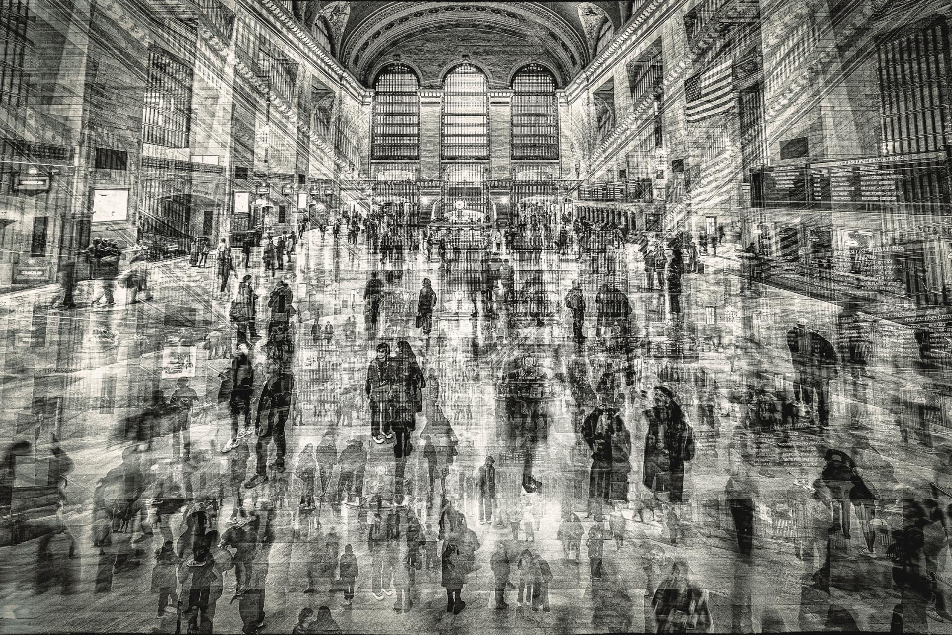 London Photography Awards Winner - Grand Central - converging hour