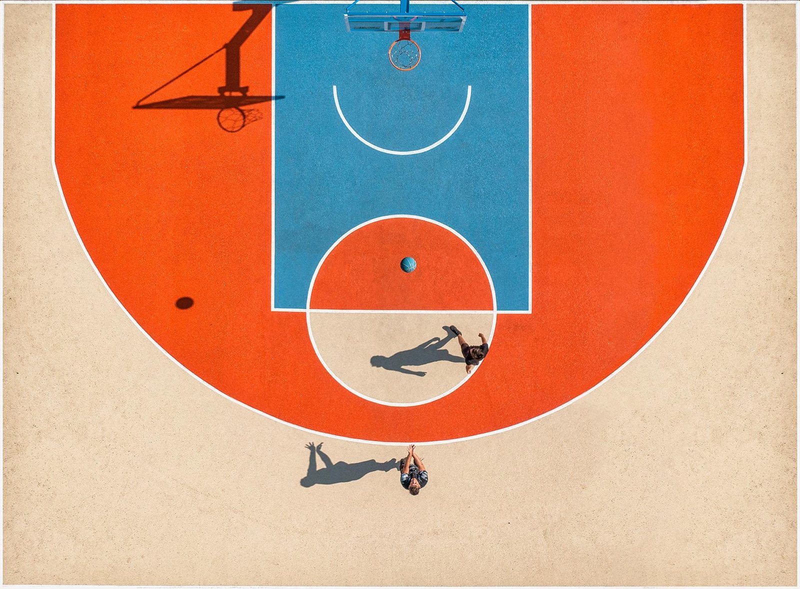 London Photography Awards Winner - Shadow Basketball II