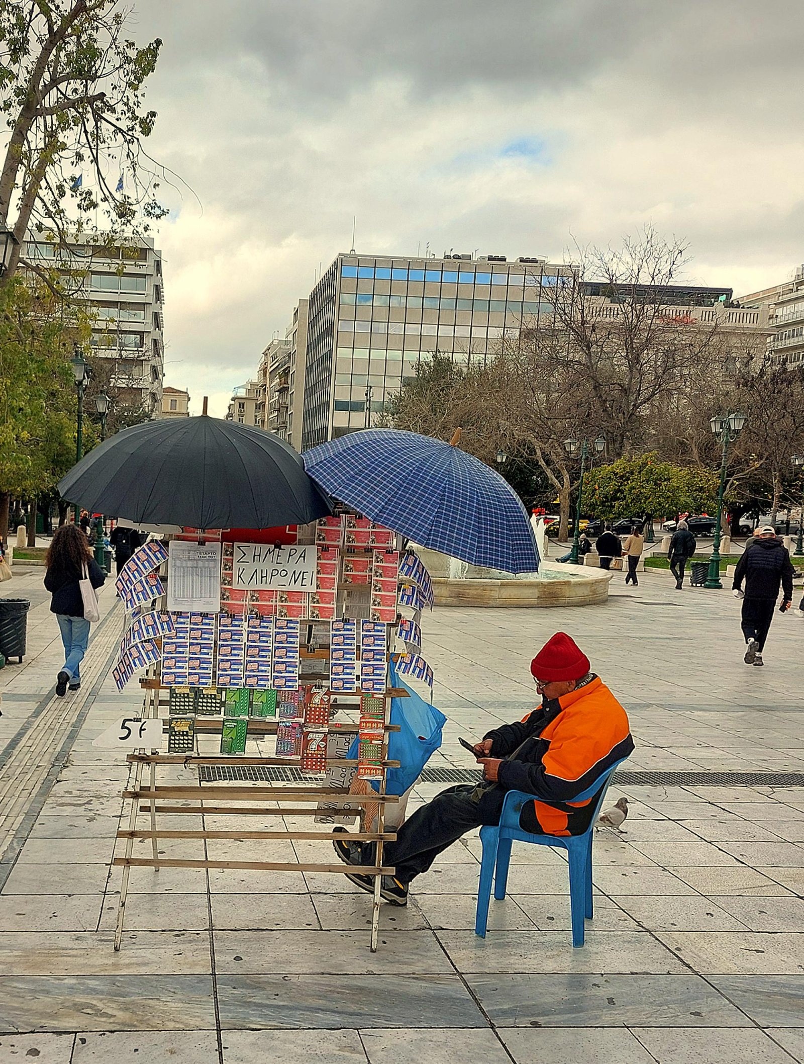 London Photography Awards Winner - Lottery man